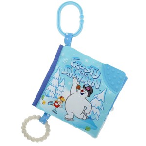 Frosty the Snowman 5" Inch Soft Activity Teether Book Toy - 1 of 4