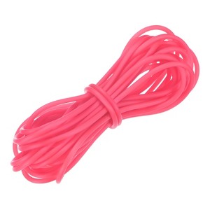 Unique Bargains Hollow Pipe Tubing Rubber Cord Silicone Elastic Durable Flexible Beading Cord 1 Pc - 1 of 4
