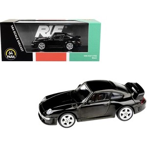 1995 RUF CTR2 Black 1/64 Diecast Model Car by Paragon - 1 of 3