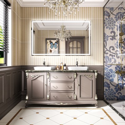 Tempered Glass Bathroom Mirror
