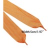 INSPIRE CHIC Solid Color Wrinkled Extra Wide Flat Athletic Shoelaces 1 Pair - 3 of 4