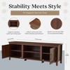 JOMEED TV Console Stand Table Storage Cabinet Media Entertainment Center for Home Theater, Bedroom, Living Room, and TV Supports Up To 110 Pounds - image 3 of 4