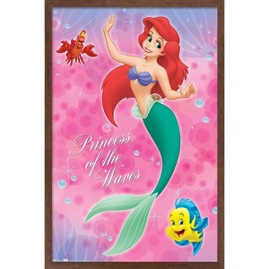 Trends International Disney The Little Mermaid - Group Framed Wall Poster Prints - 1 of 4