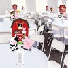 Big Dot of Happiness Farm Animals - Barnyard Baby Shower or Birthday Party Centerpiece Sticks - Showstopper Table Toppers - 35 Pieces - 2 of 4