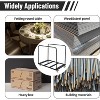 Heavy Duty Folding Table Cart, 10 Table Capacity, 1800 lbs Load, 4 Wheels for Efficient Transport for Events, Hotel, Warehouses - 3 of 4