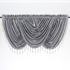 Kate Aurora Lux Living Complete 9 Piece Semi Sheer Rod Pocket Window Curtain & Valance Set - 4 of 4