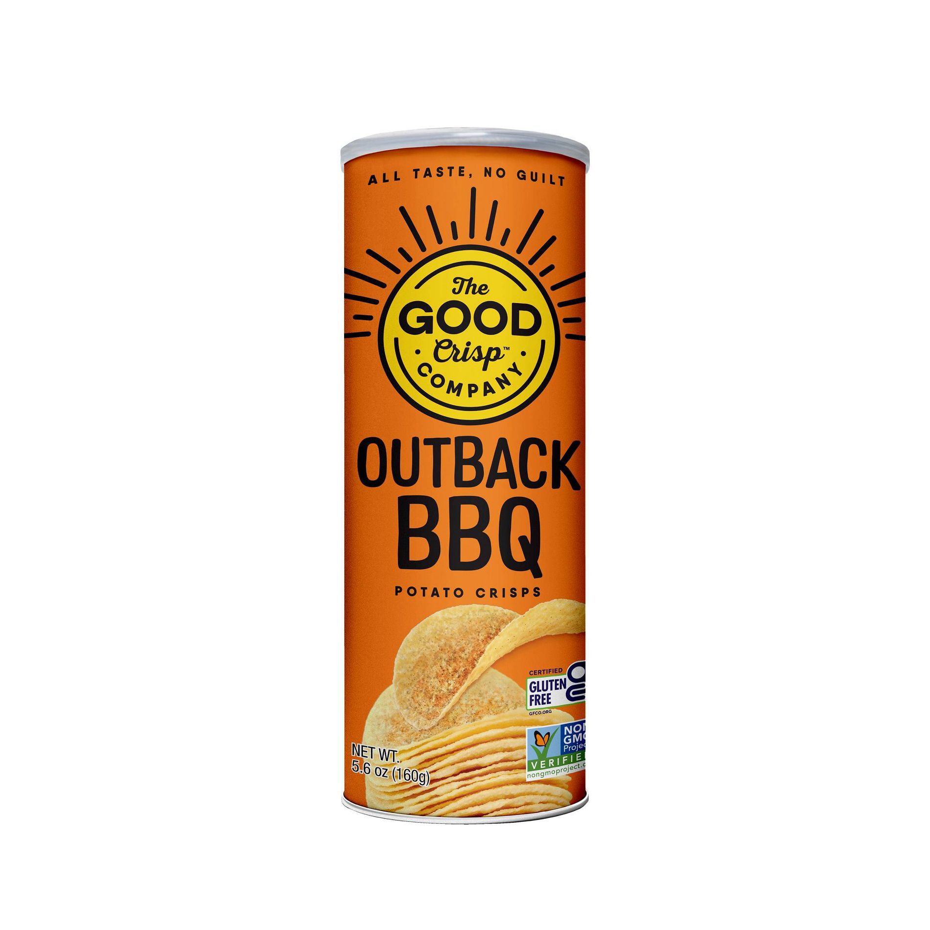 The Good Crisp Outback BBQ Chips Canisters - 5.6 oz