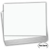 Hamilco White Cardstock - Flat 4.5" X 6.25" A6 Blank Index Flash Note & Post Cards - 80 lb Card Stock for Printer - 100 Pack - 2 of 4