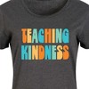 Women's - Instant Message - Kindness Teaching Graphic T-shirt Dress - 2 of 4