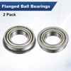 Unique Bargains Chrome Steel Durable Multipurpose Use Flanged Ball Bearing - 4 of 4