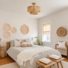 Parrot Uncle 15.4" Farmhouse Gold Semi-Flush Mount Ceiling Lights - 2 of 4