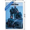 Trends International Star Wars: The Mandalorian Season 2 - Mandalorian Group Framed Wall Poster Prints - 3 of 4