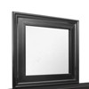 SEVOBAL Bathroom Vanity Mirrors Sleek Metallic Grey Beveled Edge Mirror Premium Surface Coating Sturdy Build, Gray, 38.19"*0.87"*38.19" - 3 of 4