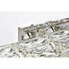 Elegant Lighting Valetta Integrated LED chip light Chrome Wall Sconce Clear Royal Cut Crystal - 4 of 4