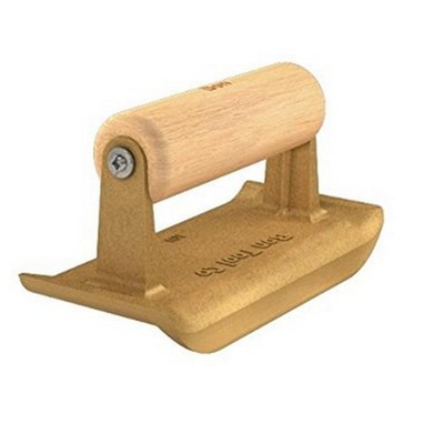 Bon Tool 22-101 Edger - Bronze 6-inch X 3-inch - 3/8-inchRad X 1/2-inch Lip Wood Handle