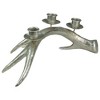 Northlight Deer Antler Christmas Taper Candle Holder - 12" - Champagne - 4 of 4