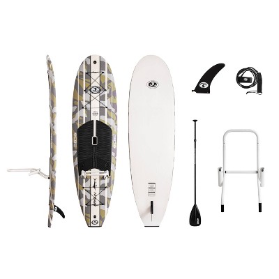 California Board Company Marlin 10' Fishing Stand Up Paddleboards With Rod & Gear Rack