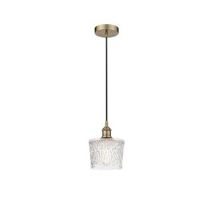 Niagra - 1 Light Cord Hung Mini Pendant In Industrial Style-9.25 Inches Tall and 6.5 Inches Wide - 1 of 1