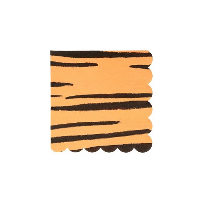 Safari Animal Print Neon and Gold Foil Luncheon Napkins