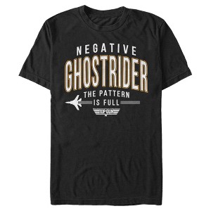 Men's Top Gun Negative Ghost Rider the Pattern Is Full T-Shirt - 1 of 4