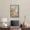 Art Remedy Leopard Spring Vintage Animal Art  Framed - 2 of 4