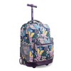 JWorld Sunrise Kids' 18" Rolling Backpack - Secret Garden - 2 of 4