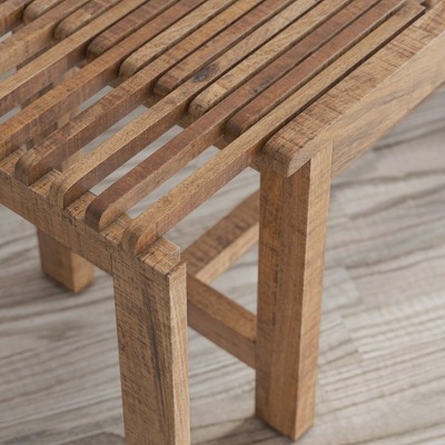 Bradford Extendable Solid Mango Wood Bench
