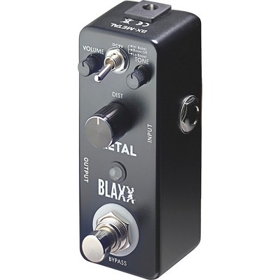 Stagg BLAXX 3-mode Metal pedal for electric guitar Black