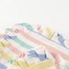Meri Meri Multi Stripe Ruffle Fabric Napkins (Pack of 4) - 3 of 4