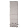 Hand Woven Gray Cotton Throw Blanket - Foreside Home & Garden - 2 of 4