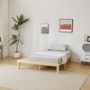 KTMBDW 12 Inch Twin/Full/Queen/King Size Platform Bed with Wooden Slats, No Box Spring Needed, Easy Assembly - 4 of 4