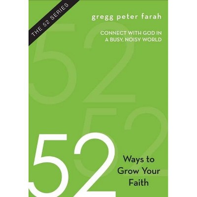 52 Ways to Grow Your Faith - by  Gregg Peter Farah (Paperback)