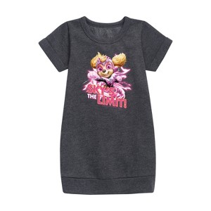 - Paw Patrol - Skys The Limit Graphic Short Sleeve Fleece Dress - 1 of 4