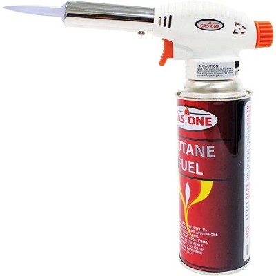 GasOne Cooking Torch Anti Flare Technology - Culinary Torch - Food Torch For Home Cooking & Professional Use, GT-099