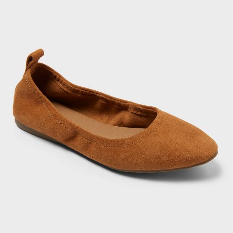 Обувь Universal Thread Women's Zaza Flats - Universal Thread™ Cognac 9