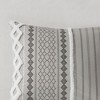 Sapphtopaz 3 Pcs Tufted Cotton Chenille Comforter Set Casual Bedding Set Quilt Set 1 Cover, 2 Pillow Shams, Machine Washable - 3 of 4