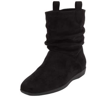 Comfortview Wide Width Demy Slouch Bootie Short Ankle Boot Women's Winter Shoes