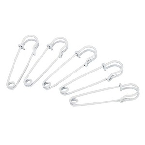 Unique Bargains Large Metal Sturdy Sewing Safety Pins for Blankets 50 Pcs - 1 of 4