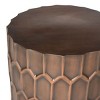 Corey Side Tables - Antique Copper - Safavieh. - 3 of 4