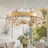 Siljoy Modern Crystal Chandelier for Dining Room - 2 of 4