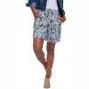 Women's Patterned Shorts With Elastic Waist - YMI - 4 of 4