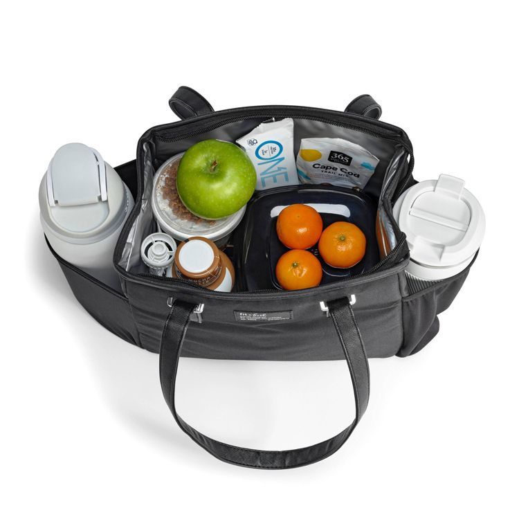 Fit & Fresh Copley Lunch Kit: Nylon Tote with Food Container, BPA-Free, 4 of 10