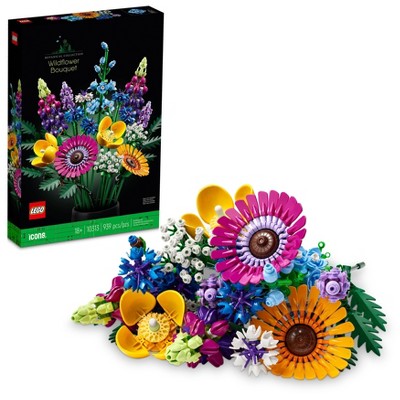 LEGO® Icons Wildflower Bouquet (10313)[939 pcs] Step-by-Step Building  Instructions @TopBrickBuilder 