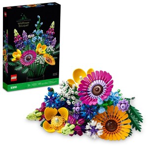 LEGO Icons Ramo de Flores Silvestres Flores artificiales 10313