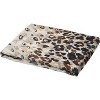 Kate Aurora 2 Piece Safari Themed Animal Print Rod Pocket Sheer Window Curtain Panels - 4 of 4
