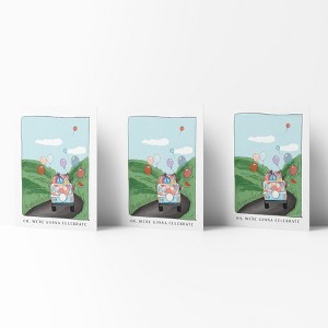Birthday Greeting Card Pack (3ct) "Oh, We're Gonna Celebrate" by Ramus & Co - 1 of 4