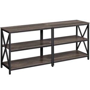 Yaheetech 55inch  Industrial TV Stand TV Console Table for TVs up to 65 Inch - 1 of 4