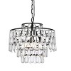 Elegant Lighting Mila 16 inch pendant in black - 3 of 4