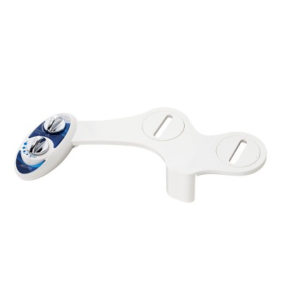 Luxe Neo 120 Blue Non-Electric Bidet Attachment with Self-Cleaning Nozzle
