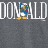 Men's - Disney - Simple Donald Font Long Sleeve Graphic T-Shirt - 2 of 4